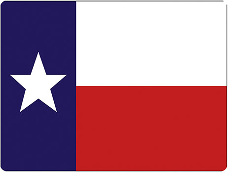 Rivers Edge Products Texas Flag Cutting Board, 12"x16"