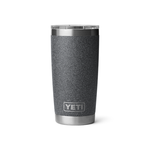 Yeti Rambler Tumbler 20oz Stainless Steel Cup, Black Stone (21071507593)