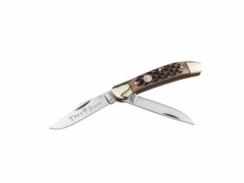 Boker Treebrand Copperhead Folding Knife, Jigged Brown (110861)