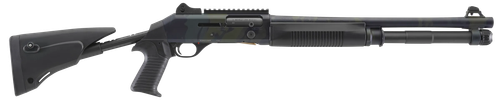 Benelli M4 EXT Tactical Shotgun 11787, 12 Gauge, 18.5" , 3" Chmbr, Multicam Black Synthetic, Pistol Grip, 7+1 Rds