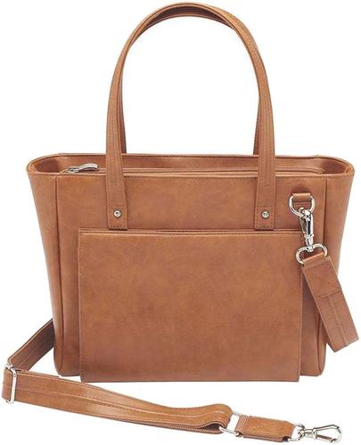 Gun Tote'n Mamas Tan Shoulder Tote, Washable (GTM-86TN) Fits Small Pistols & Revolvers, Ambidextrous Hand