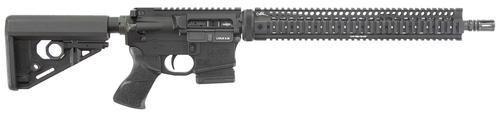 LaRue Tactical LT15 Semi-Auto Rifle LT1555616QUADLC, 5.56 Nato, 16" Threaded, Larue R.A.T Black Stock, 10 Rds