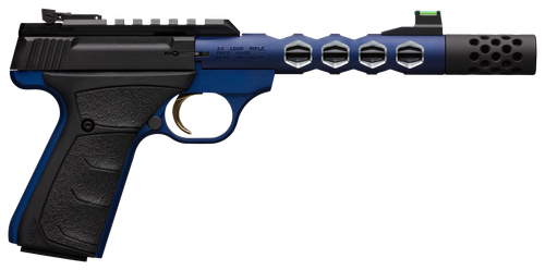 Browning Buck Mark Plus Pistol 051562490, 22 LR, 5.90", Black Ultragrip FX, Blue Finish, 10