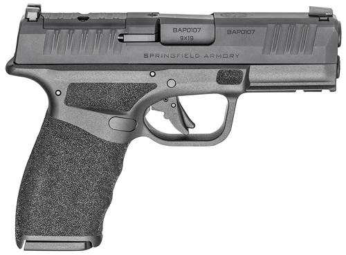 Springfield Hellcat Pro OSP Gear Up 2025 Pistol Striker Fire HCP9379BOSPLCGU25, 9mm, 3.7", w/ Crimson Trace CTS-1500 Red Dot,  Adaptive Texture Grips, Black Finish, 10 Rds