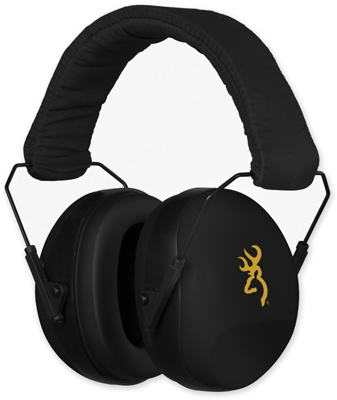 Browning Buckmark II Hearing Protection, Black (12682)