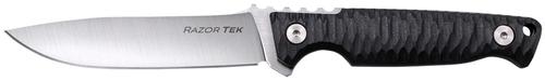 Cold Steel Razor Tek Clip Point EDC Knife w/Black Textured Handle (CSFX4RZR)