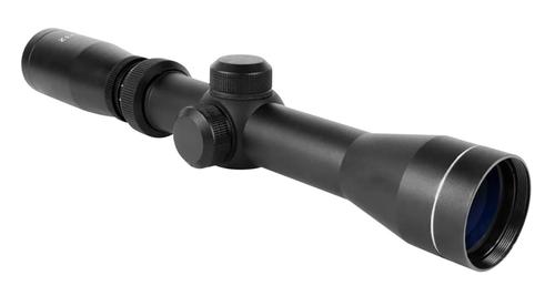 Aim Sports Scout Rifle Scope JH2732B, 2-7x, 32mm Obj, Weaver/Picatinny Ring Mounts, Duplex Reticle