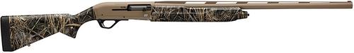 Winchester SX4 Hybrid Hunter Semi-Auto Shotgun 511304292, 12 Gauge, 28", 3.5" Chmbr, Realtree Max-7 Stock, Cerakote FDE Finish