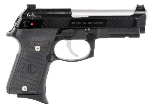 Beretta 92G Elite LTT Compact Pistol J92GC9LTTM, 9mm Luger, 4.25", Black Polymer Grips, Black Finish, 15