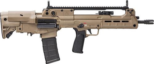 Springfield Hellion Bullpup Tactical Rifle HL916556F, 5.56x45mm NATO, 16", 5 Position Adjustable Stock, FDE Finish, 30 Rd