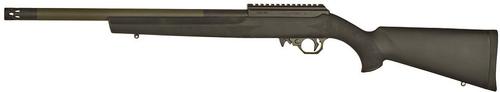 Volquartsen Superlite Rimfire Rifle VCR-0143, 22 LR, 17", Black Hogue Stock, OD Green Carbon Barrel