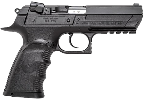 Magnum Research Baby Eagle III Pistol BE99153RL, 9mm, 4.43in, Black Textured Finish, 15 Rds