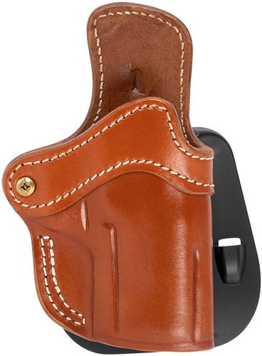1791 Gunleather Optic Ready Paddle Hoster, Classic Brown, Right Hand, Multifit Size 2.4S (ORPDH24SBRR)