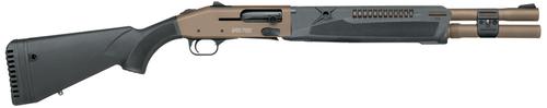 Mossberg 940 SPX Shotgun 85177, 12 Gauge, 18.5", FDE Finish, Black Stock, 7+1