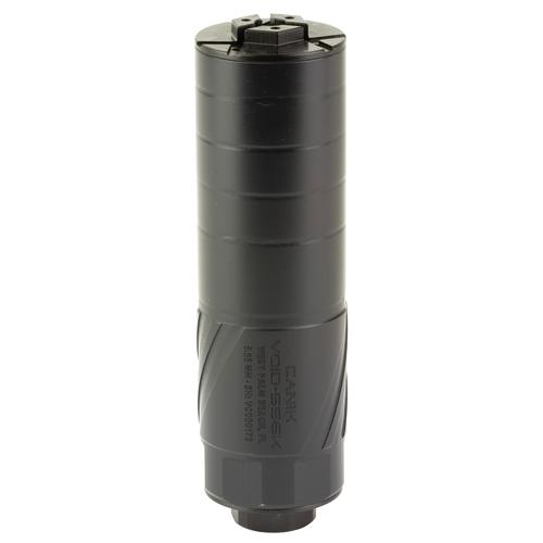 CANIK VOID-556K Adjustable Backpressure Suppressor, 5.56 Cal, Stainless Steel, 1/2x28 Direct Thread, Black