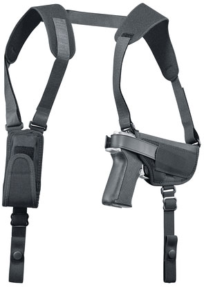 Uncle Mikes Horizontal Shoulder Holster Size 1 System For Med. Autos