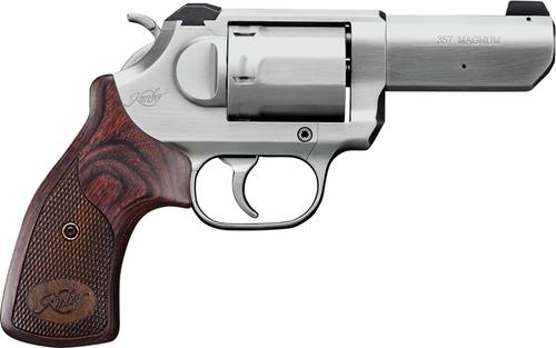 Kimber K6S Revolver 3400016CA, 357 Magnum, 3in, Wood Grips, 6 Rds