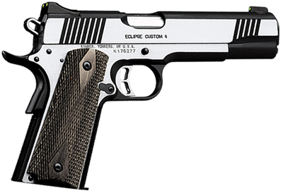 Kimber 3200122 Eclipse Custom II Pistol - 10mm, 5 in Barrel, Brush Polished Frame/Slide, 8 Rd