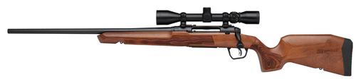 Savage Arms Axis 2 XP Combo Bolt Action Rifle, 25-06 Rem, 22", Left Hand, 3-9x40 Scope, Hardwood Stock, 4 Rds