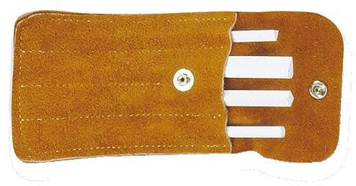 Spyderco Sharpening Set w/Four Ceramic Files & Suede Pouch 400F