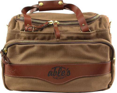 Mission Mercantile Duck Canvas Range Bag, Chestnut Leather (RGBG-CH-TBN)
