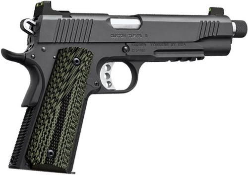 Kimber 3200337 Custom TLE/RL II TFS  Pistol - 45 ACP, 5 in Barrel, Matte Black Oxide Frame/Slide