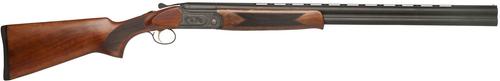 Dickinson Green Wing Over/Under Shotgun GW12B28P, 12 Gauge, 28 in, 2-3/4 in Chmbr, Walnut Stock, Black Finish