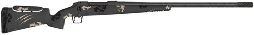 Fierce Carbon Rival FP Bolt Action Rifle FCRFP7RM22BU, 7mm Rem Mag, 22" Threaded, Urban Camo Carbon Stock, 3 Rds