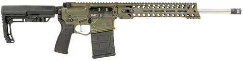 Patriot Ordnance Factory Rogue Direct Impingement Rifle 01941, 7.62x51mm NATO, 16.50", 6 Position MFT Stock, 20 Rds