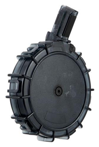 ProMag 55 Round Drum Magazine for Remington 597, 22 LR, Smoke Finish (REMA3)