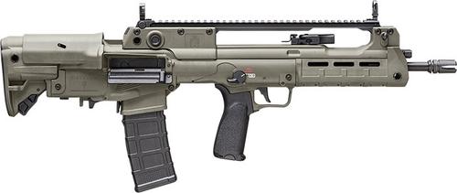 Springfield Hellion Bullpup Tactical Rifle HL916556G, 5.56x45mm NATO, 16", 5 Position Adjustable Stock, Green Finish, 30 Rd