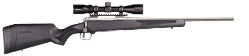 Savage 110 Apex Storm XP Bolt Action Rifle 57343, 243 Win, 22", 3-9x40mm Scope, Black Synthetic Stock, Stainless Finish, 4 Rds