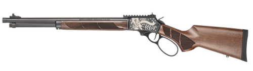 Smith & Wesson Model 1854 America 250th Lever Action Rifle, 44 Rem Mag, 19.25 in Threaded, Walnut Stock, Black Armornite Finish, 9 Rd