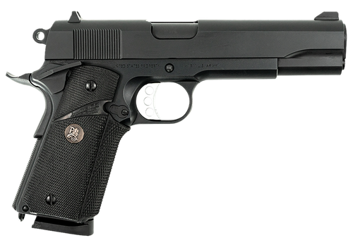 Tisas 1911 Meusoc Pistol 10100575, 45 ACP, 5in, Black Pachmayr Grips, QPQ Tenifer Cerakote Finish, 8 Rds
