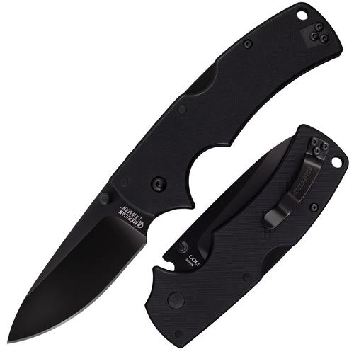 Cold Steel American Lawman Folding Knive, Drop Point, Plain Edge (58B)