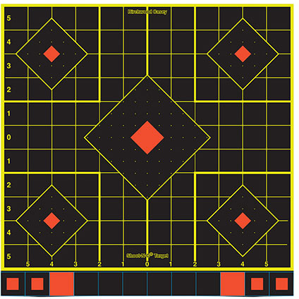 Birchwood Casey 34207 Shoot-N-C 12 in. Sight-In Self-Adhesive Targets, 5 Targets