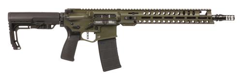 Patriot Ordnance Factory Renegade+ Rifle 02042, 5.56 NATO, 13.75", Collapsible Mission First Tactical Stock, 30 Rds