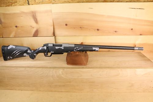 Fierce Carbon Rogue XP Rifle, 22 Creedmoor, 20", Carbon Bull Barrel, Radial Brake, Glacier/Phantom Finish