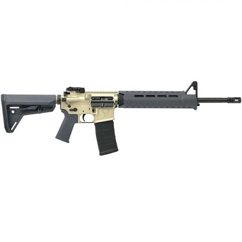 Stag Arms Stag-15 Sport Semi-Auto Rifle STAG15006802, 5.56 NATO, 16", Magpul Furniture, Grey/Clear Anodized Finish, 30 Rds