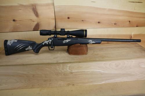 Fierce CT Rogue Bolt Action Rifle Scope Package CTROG65PRC20BUSP, 6.5 PRC, 20" Threaded, Black Urban Stock, Leupold VX-5HD 3-15x50 Scope
