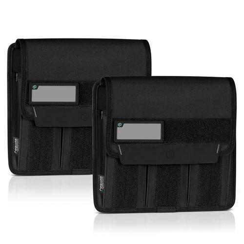 Savior Equipment Mag Buddy Rifle Magazine Pouch, Black, 2 Pack (MP-FD-RIFX3-2P-BK)