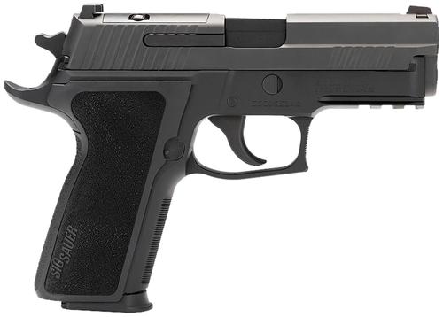 Sigarms P229 Elite Optic Ready Pistol 229R9BSER2, 9mm Luger, 3.90in, Black E2, Black Hardcoat Anodized Finish, 10 Rds