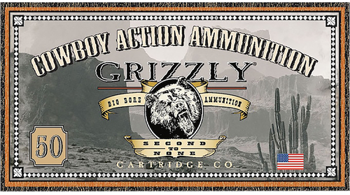 Grizzly Ammunition Cowboy Action Pistol Ammunition GC41M8, 41 Mag, Semi Wad-Cutter, 210  GR, 975  fps, 20 Rd/bx