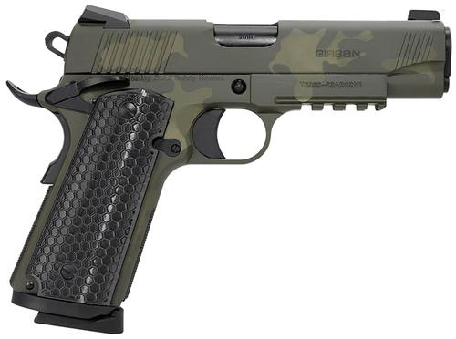 EAA MC1911 C Untouchable Pistol 392071, 9mm Luger, 4.40in, Black Polymer Grips, OD Camo Finish, 9 Rds
