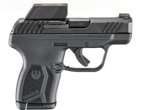 Ruger LCP Max Pistol 13758, 380 ACP, 2.8", Black Polymer Grips, w/Ruger ReadyDot Micro Reflex, 10 Rds