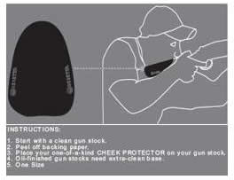 Beretta, 6mm (.24"), Gel-Tek Cheek Protector, For Shotguns (E00489)