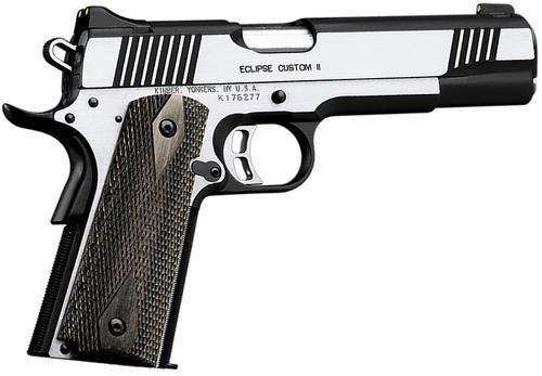 Kimber 3200034 Eclipse Custom II Pistol - .45 ACP, 5 in Barrel, Brush Polished Frame/Slide, 8 Rd