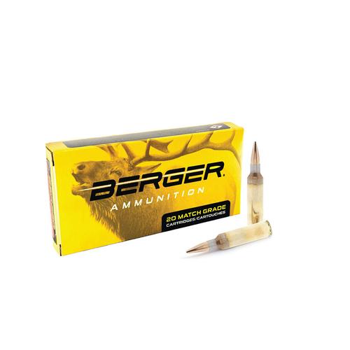 Berger Rifle Ammunition 75010, 300 WSM, Classic Hunter, 185 gr, 20 Rd/Bx