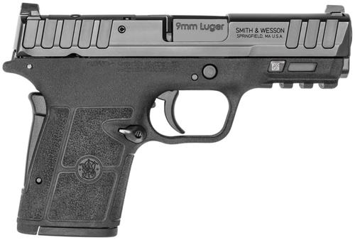 Smith and Wesson Equalizer 13733, 9mm, 3.68", Optic Ready, Black Grips, Black Finish, 10 Rds