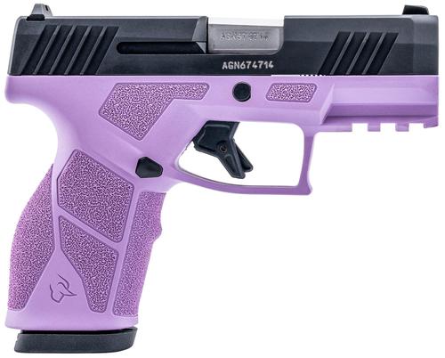 Taurus GX2 Compact Pistol 1GX2931LP, 9mm, 3.37", Ergonomic Polymer Grips, Light Purple Finish, 13 Rds
